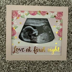 Love at First Sight Sonogram Frame